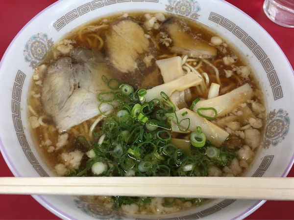 「中華そば大盛」@十八番 引野店の写真