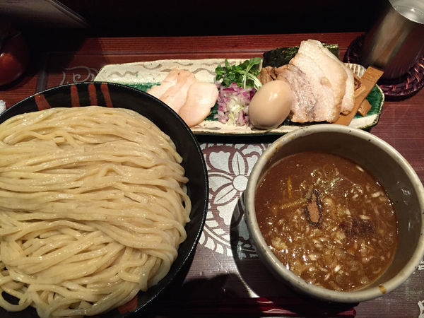 「特製つけ麺」@つけ麺 繁田の写真