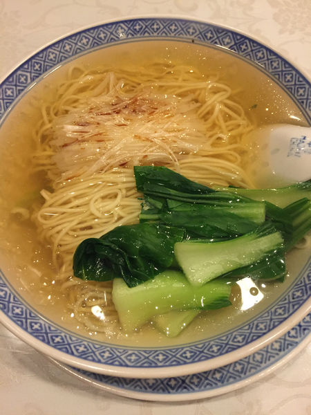 「ネギ汁そば」@広東料理 順徳の写真