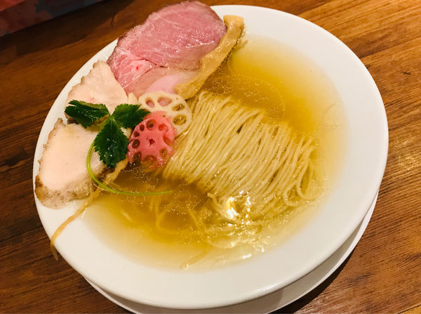 「【限定】あけましておめでたい中華そば＋お茶漬け(ライス大盛)」@麺屋58の写真
