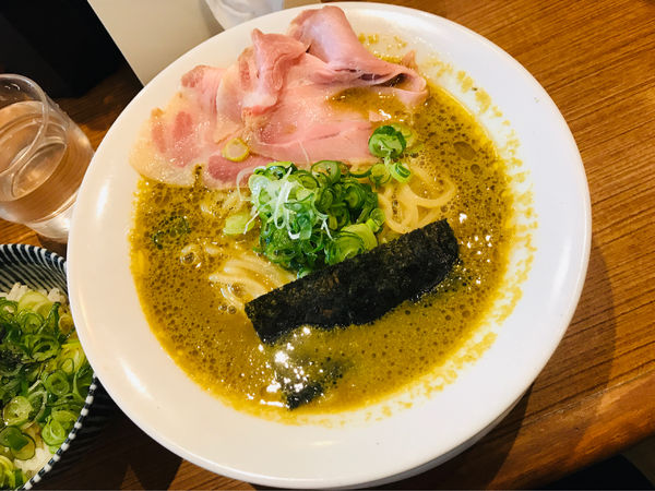 「【限定】濃厚牡蠣そば＋バタポン酢追い飯＋味付け替え玉」@荒町商店中華そば ふじやまの写真