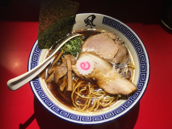 「中華そば　750円」@風は南からの写真