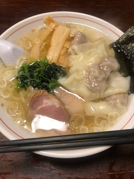 「ワンタンメン塩」@佐野ラーメン たかのの写真