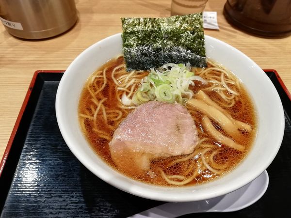 「鴨だし中華そば　期間限定」@舎鈴 川越西口店の写真