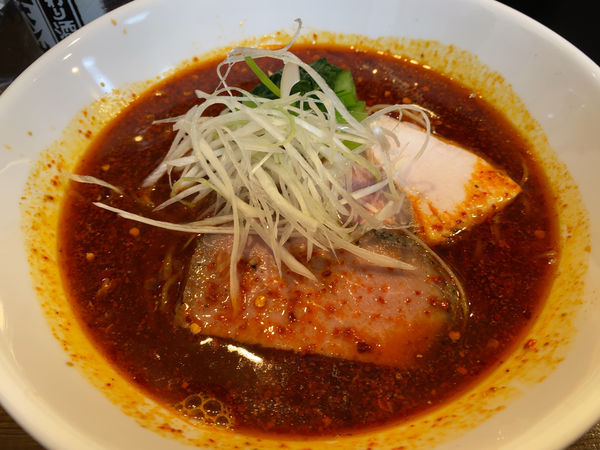 「臥龍（醤油）特製5辛」@麺屋 龍の写真