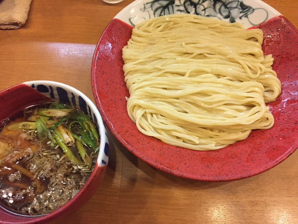 「つけ麺（大盛）」@中華そば うえまちの写真