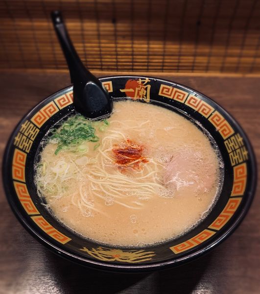 「天然豚骨（￥980）」@一蘭 アトレ上野 山下口店の写真