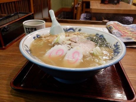 「みそラーメン」@さか本そば店の写真