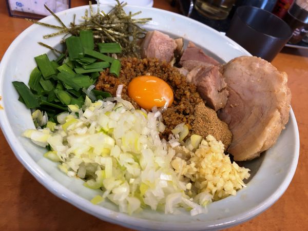 「台湾まぜそば＋豚増し」@らーめんコジマルの写真