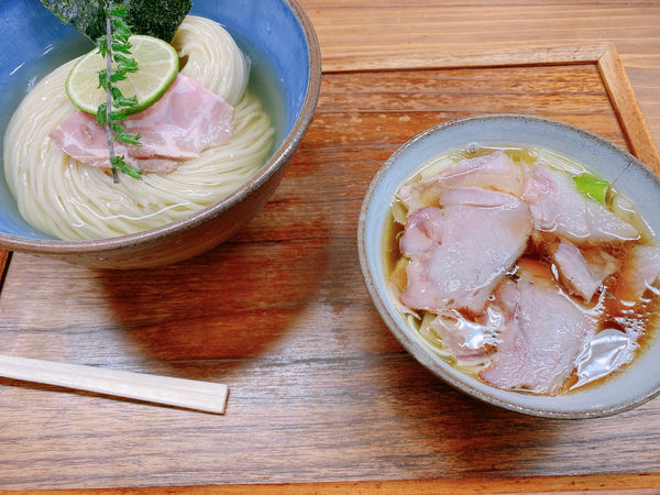 「昆布水のつけ麺　醤油　(350g)」@YOKOKURA STOREHOUSEの写真