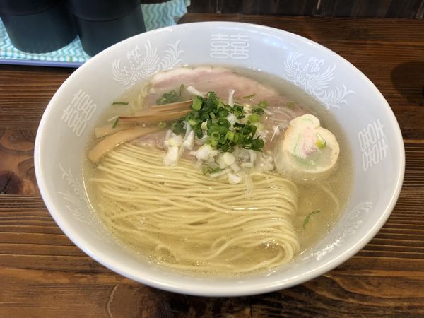 「塩ラーメン 750円」@六花 -Rokka-の写真