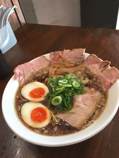 「特製煮干ラーメン」@らーめん 香澄 阿波座本店の写真