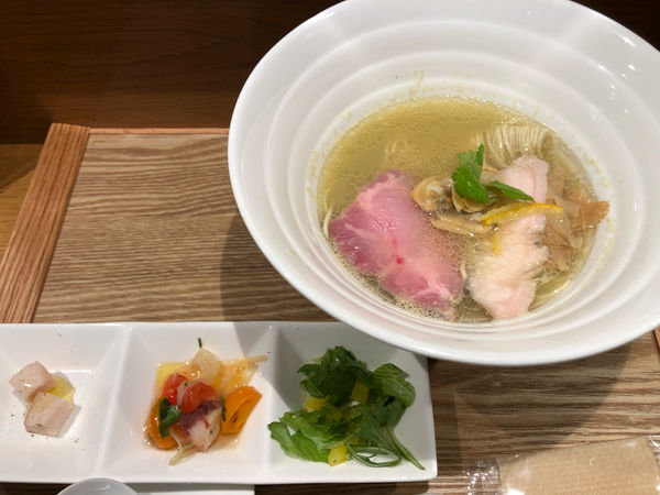 「貝出汁そば」@麺処 に志のの写真