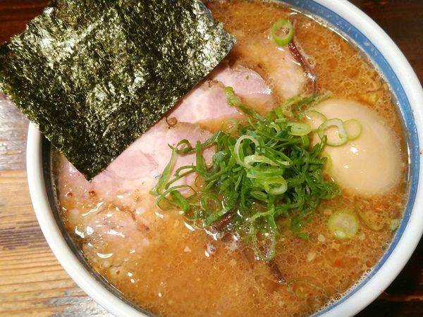 「みそチャーシューめん＋味付玉子」@とうかんやの写真