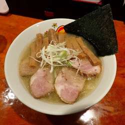 塩チャーシュー麺(メンマトッピング)