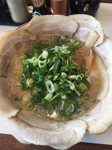 「チャーシューメン」@元祖背脂豚骨醤油ラーメン 大宝の写真