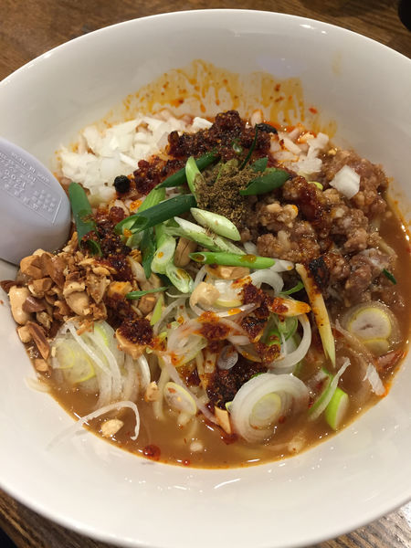 「汁なし坦々麺」@百々福の写真