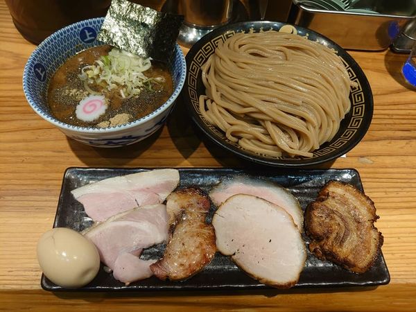 「特製つけめん中1560円」@中華蕎麦うゑずの写真