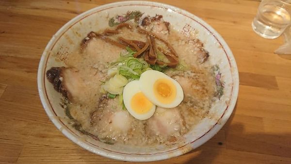 「「チャーシューメン1200円」「中盛50円」」@下頭橋ラーメンの写真
