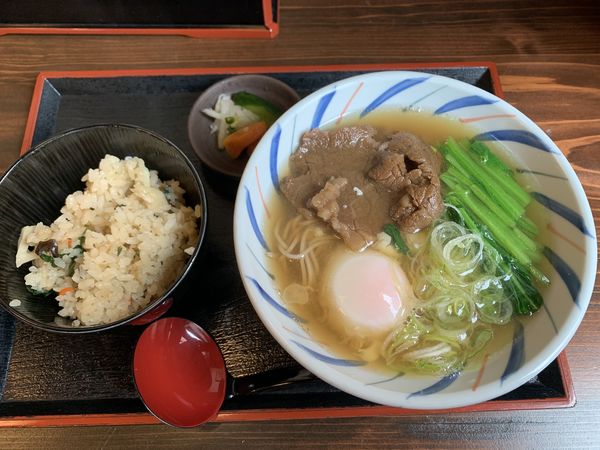 「美濃作定食 980円」@名代蕎麦処 美濃作の写真