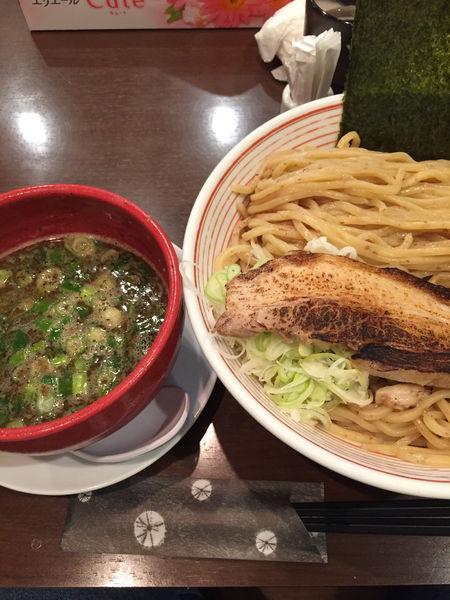 「香味焙煎のつけ麺（大）」@山麺の写真