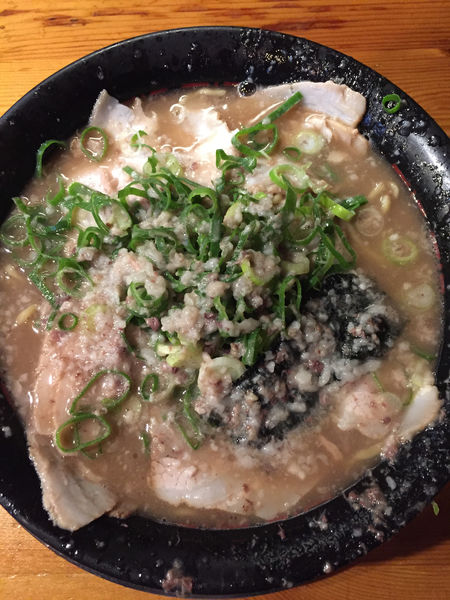 「とんこつチャーシュー」@無鉄砲 本店の写真