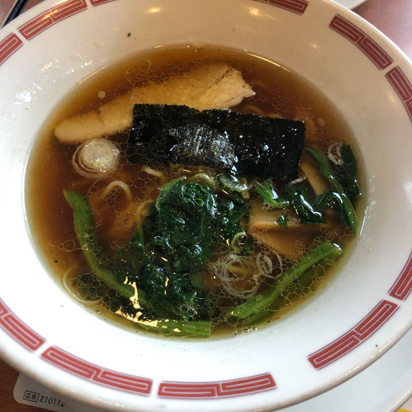 「バーミヤンラーメン（小盛）」@バーミヤン 太田内ヶ島店の写真