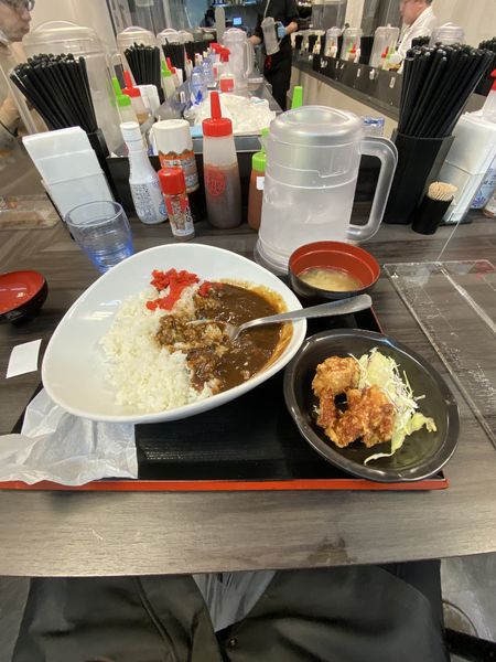 「カレーライス400円 唐揚げ0円」@東京チカラめし 新宿西口1号店の写真