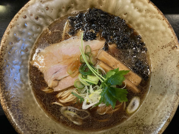 「焼きあご重ね 890円」@茨城豚骨豚骨堂の写真