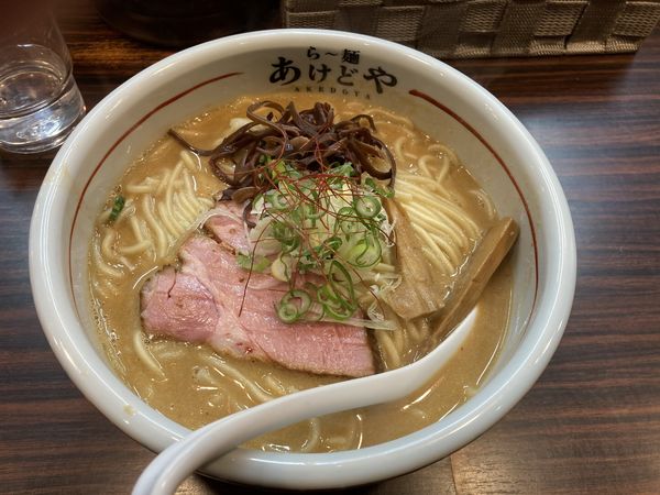 「特濃海老味噌ラーメン」@らー麺 あけどやの写真