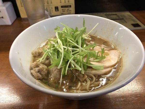 「牡蠣醤油味噌らあめん」@醤油と貝と麺そして人と夢の写真