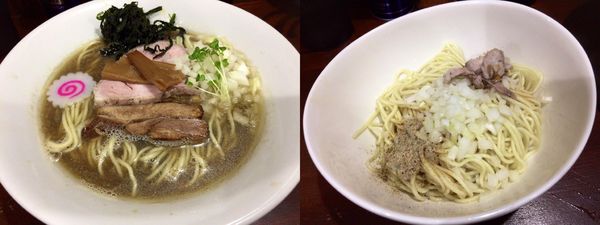 「【限定】端麗烏賊煮干900円＋【限定】烏賊煮干和え玉300円」@中華蕎麦 萌芽の写真