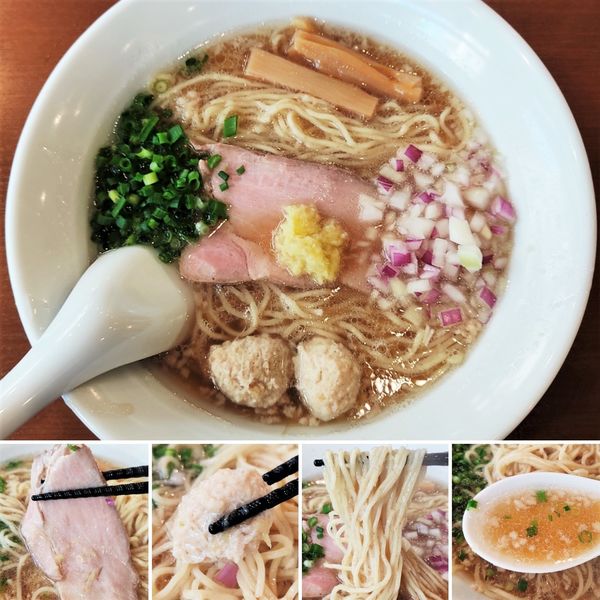 「背脂生姜ラーメン(季節限定)　850円」@中華そば 七麺鳥の写真
