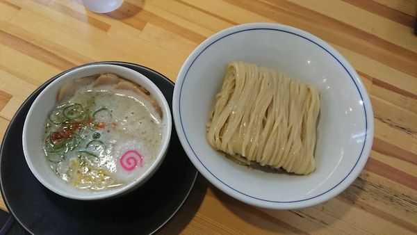 「鶏白湯塩つけ麺 900円」@麺や 清流の写真