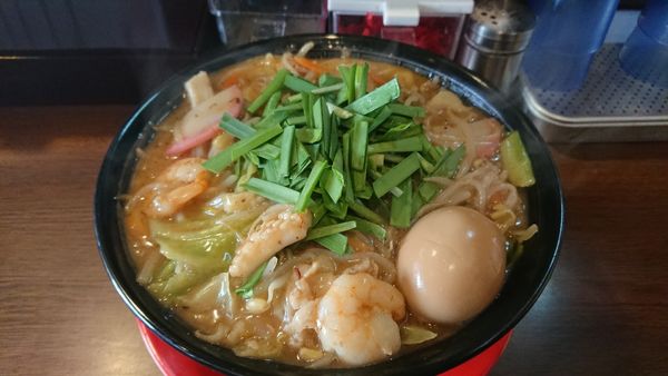 「期間限定あんかけチャンポン 900円」@中華そば 花京 天六店の写真