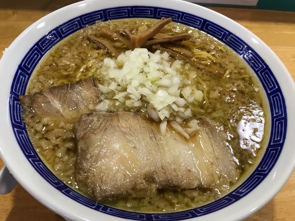 「醤油ラーメン大盛」@前足ラーメン かくれがの写真