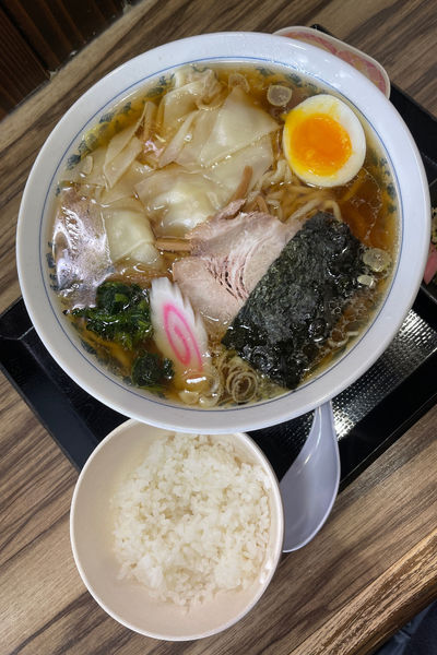 「わんたんめん」@池袋大勝軒 川越店の写真