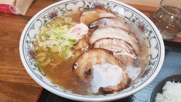 「チャーシュー麺　大盛　超こってり」@丸山中華蕎麦店の写真
