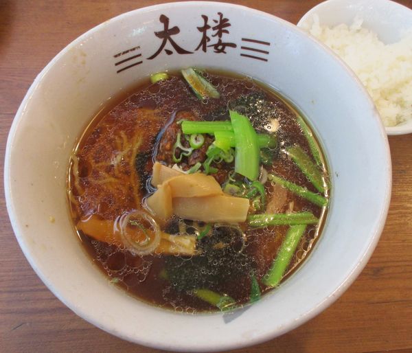 「太楼麺＋サービスライス　710円」@中華麺飯 太楼の写真