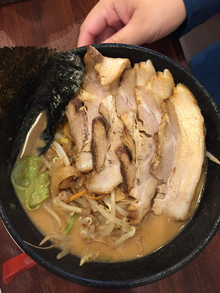 「味噌豚骨ちゃーしゅー」@自家製麺 いつき亭の写真