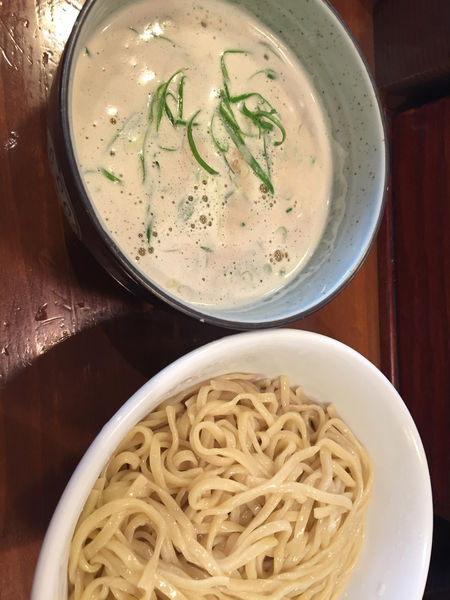 「和風鶏骨つけ麺」@弘雅流製麺の写真