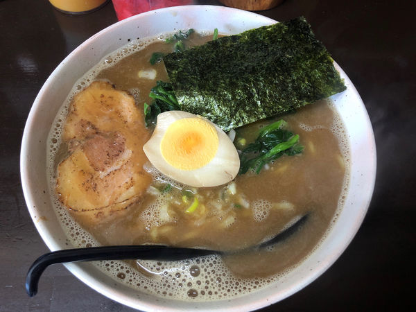 「ほうれん草増し中華そば」@麺屋 だいすけの写真