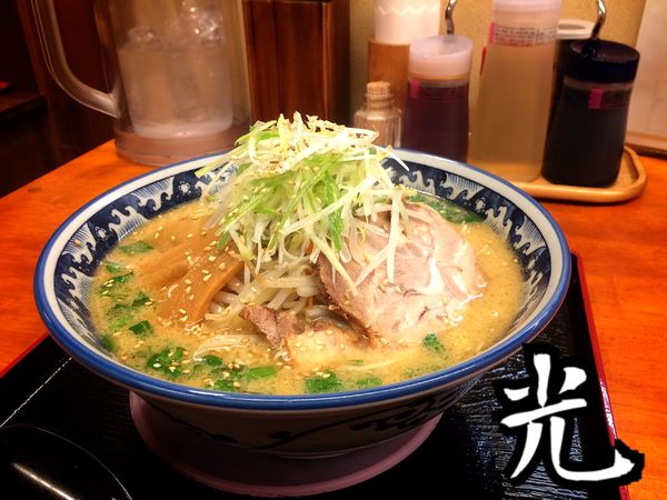 「味噌らーめん(白)￥800」@麺家 光の写真