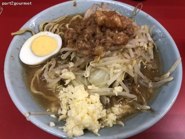 「富士丸ラーメン 「麺少なめニンニクブタカスアブラ」(900)」@ラーメン富士丸 東浦和店の写真