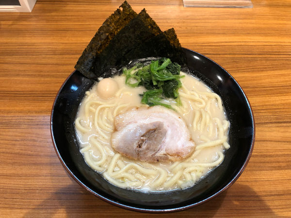 「ラーメン(塩)」@横浜家系ラーメン 壱角家 落合南長崎店の写真