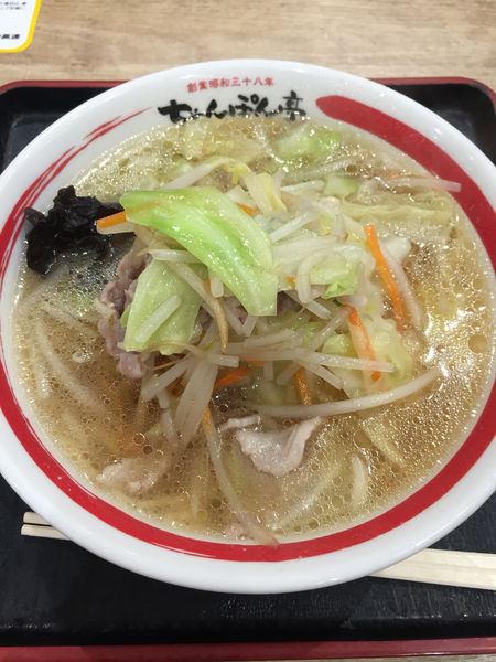 「近江ちゃんぽん」@ちゃんぽん亭総本家 甲賀土山SA店の写真