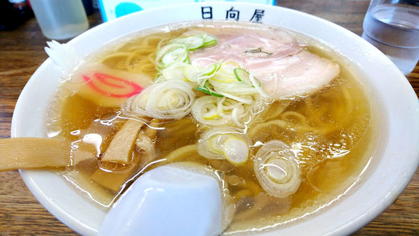 「【昼】らーめん」@青竹手打ちラーメン 日向屋の写真