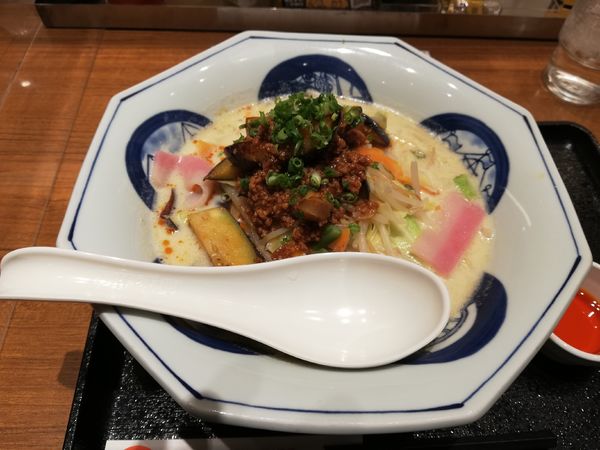 「とくちゃん麻婆茄子　期間限定」@長崎ちゃんぽん リンガーハット 川越U_PLACE店の写真