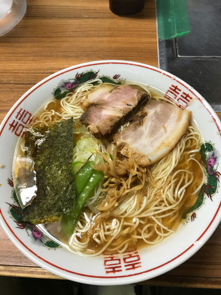 「あごだしラーメン　中」@中華そば 太平楽 六丁の目店の写真