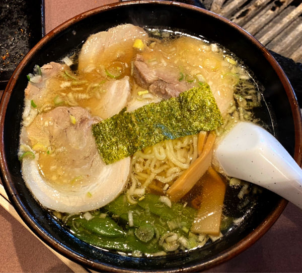 「チャーシューメン」@本格炭火焼き肉 吾妻の写真